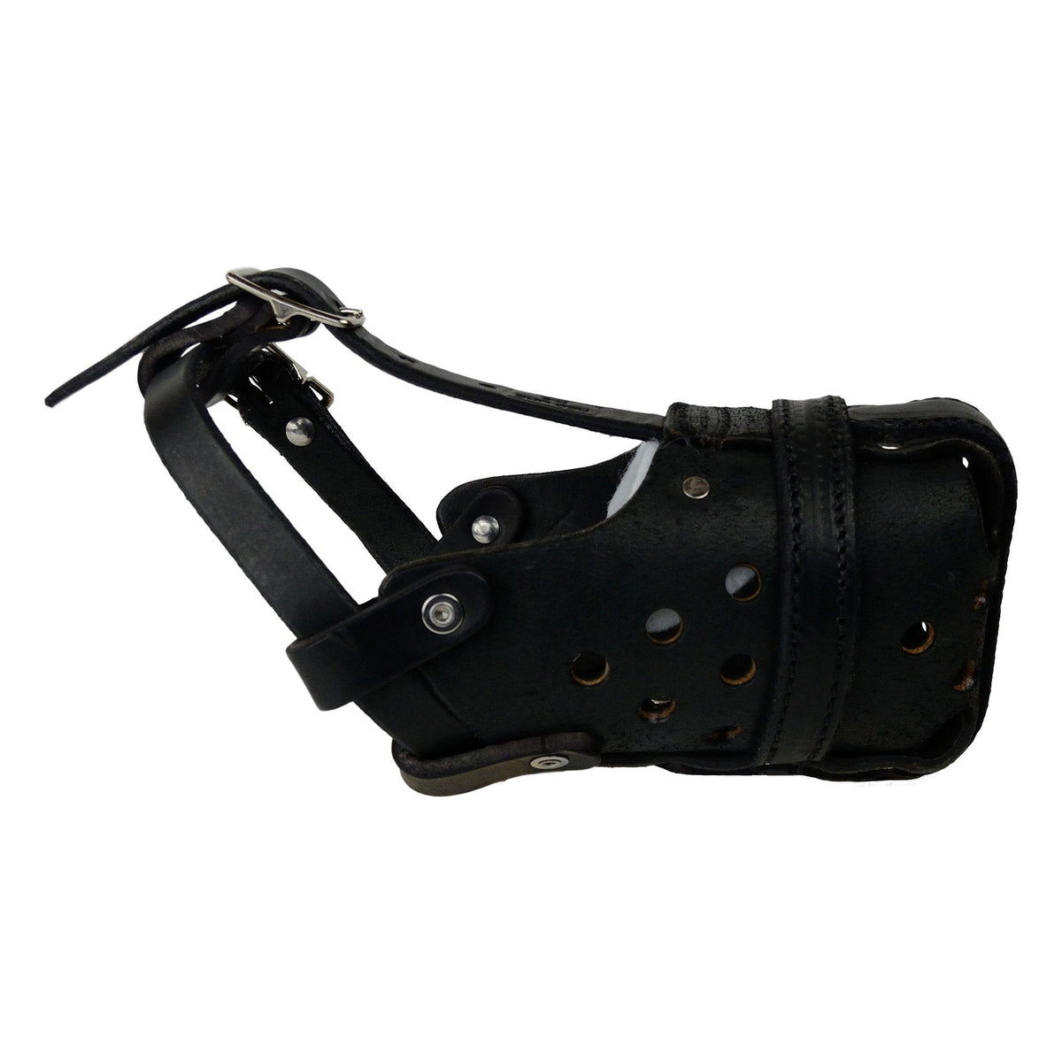 Leather Agitation / Police Dog Muzzle