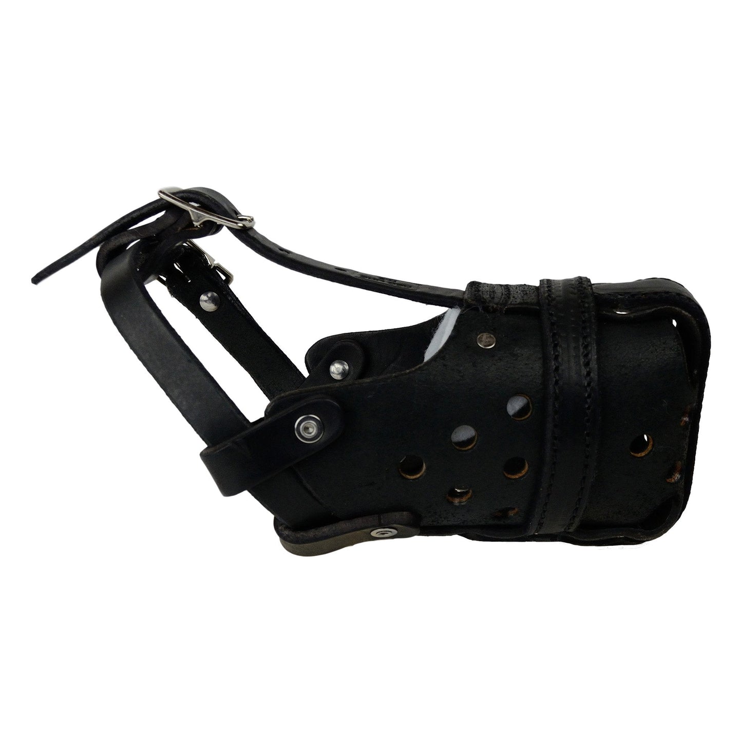 Leather Agitation / Police Dog Muzzle