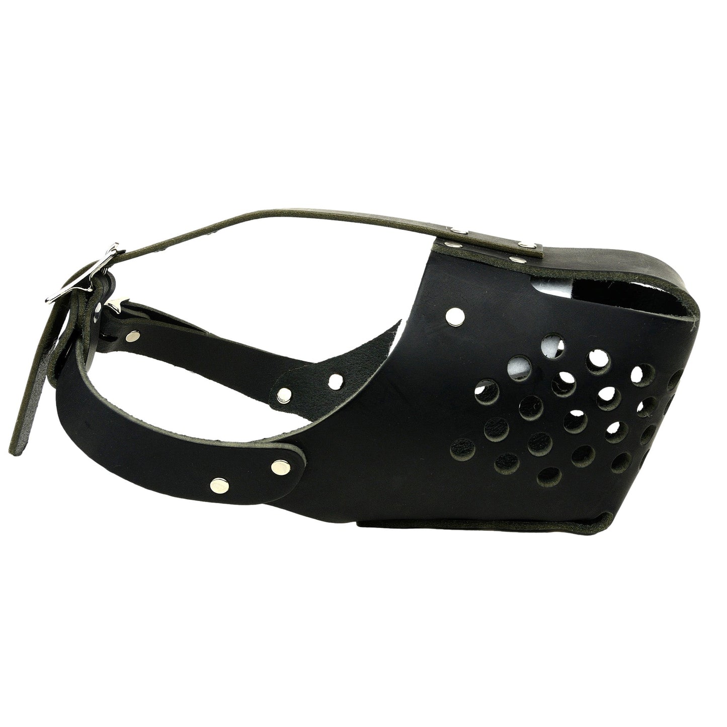 Lightweight Leather Muzzle