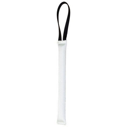 White Floating Fire Hose Tug Toy - 1.5" Wide