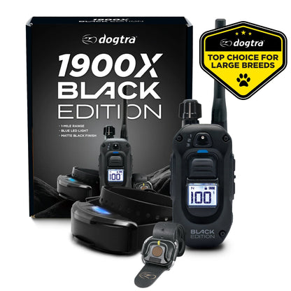 Dogtra 1900X Black Edition 1-Dog Unit