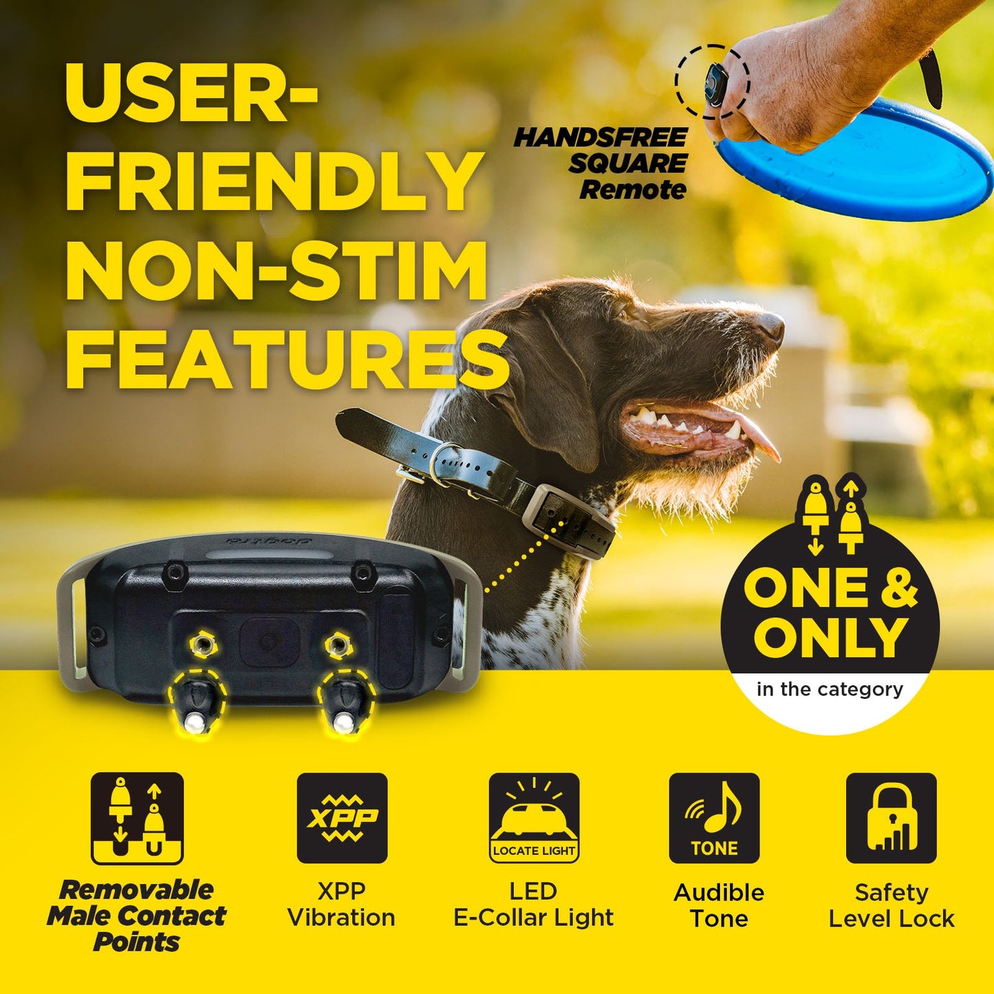 Dogtra 1900X Handsfree 1-Dog Unit