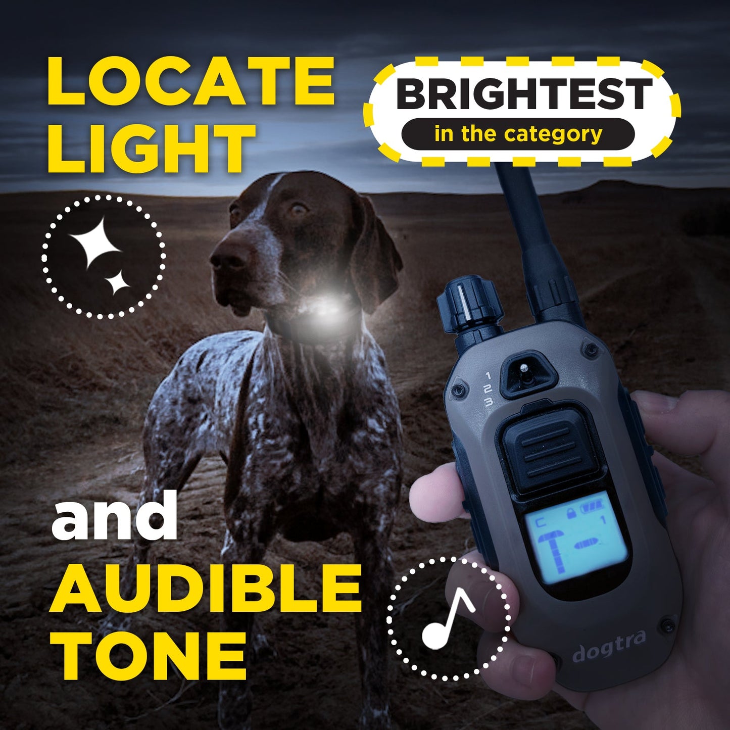 Dogtra 1900X Handsfree 1-Dog Unit