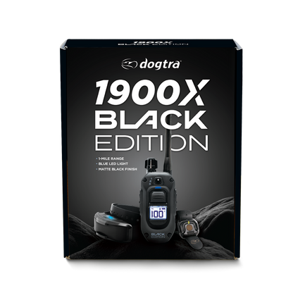 Dogtra 1900X Black Edition 1-Dog Unit