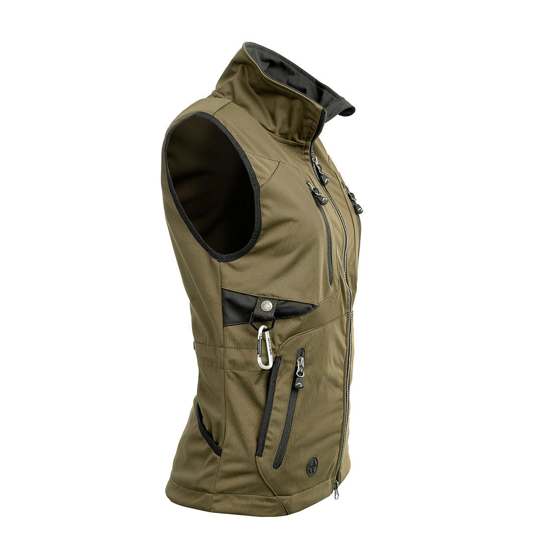 Arrak Ladies Acadia Softshell Vest - Olive – DogSport Gear