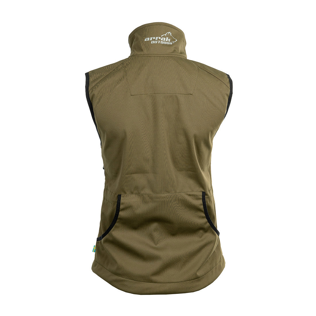 Arrak Ladies Acadia Softshell Vest - Olive