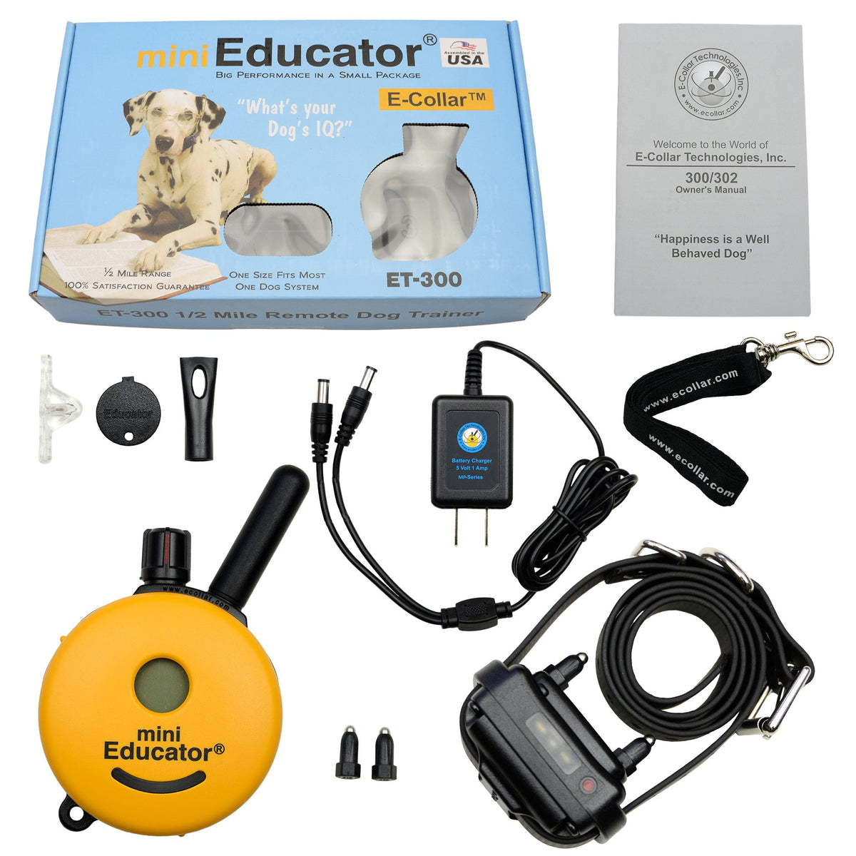 Mini Educator Open Box E-Collar Technologies ET-300 Mini Educator 1/2 Mile Remote Trainer ...