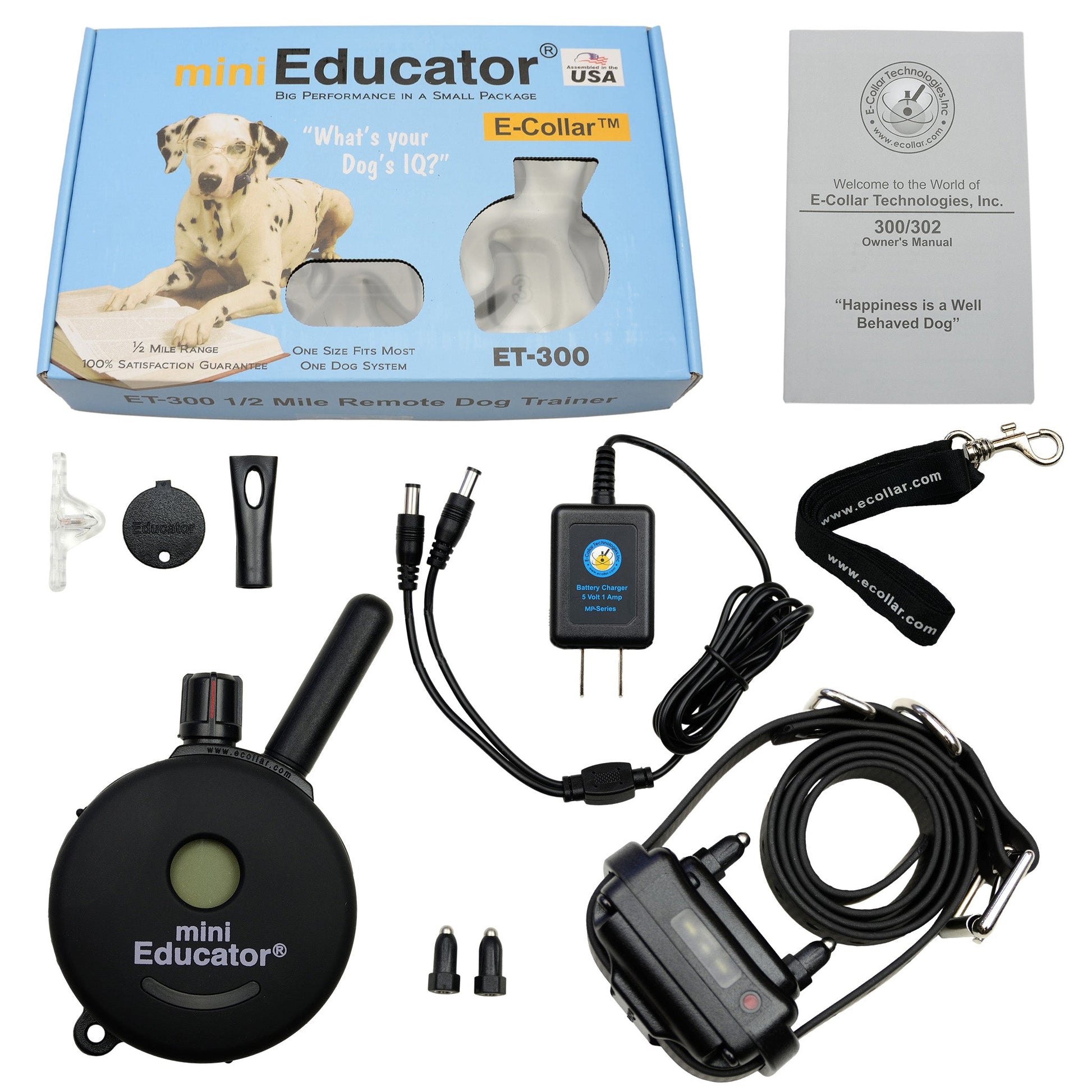E-Collar Technologies ET-300 Mini Educator 1/2 Mile Remote Trainer DogSport Gear E-Collar Technologies ET-300 Mini Educator 1/2 Mile Remote Trainer DogSport Gear